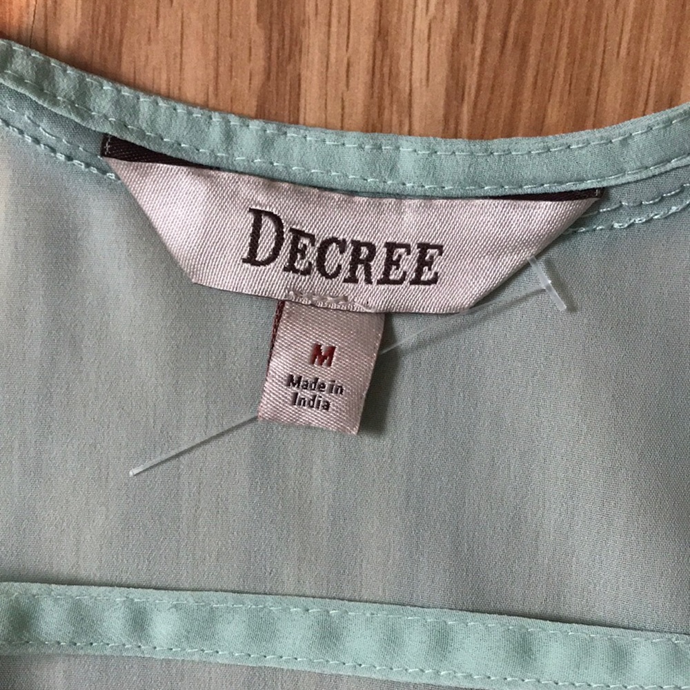 Beaded Mint Green Blouse - Picture 5 of 5